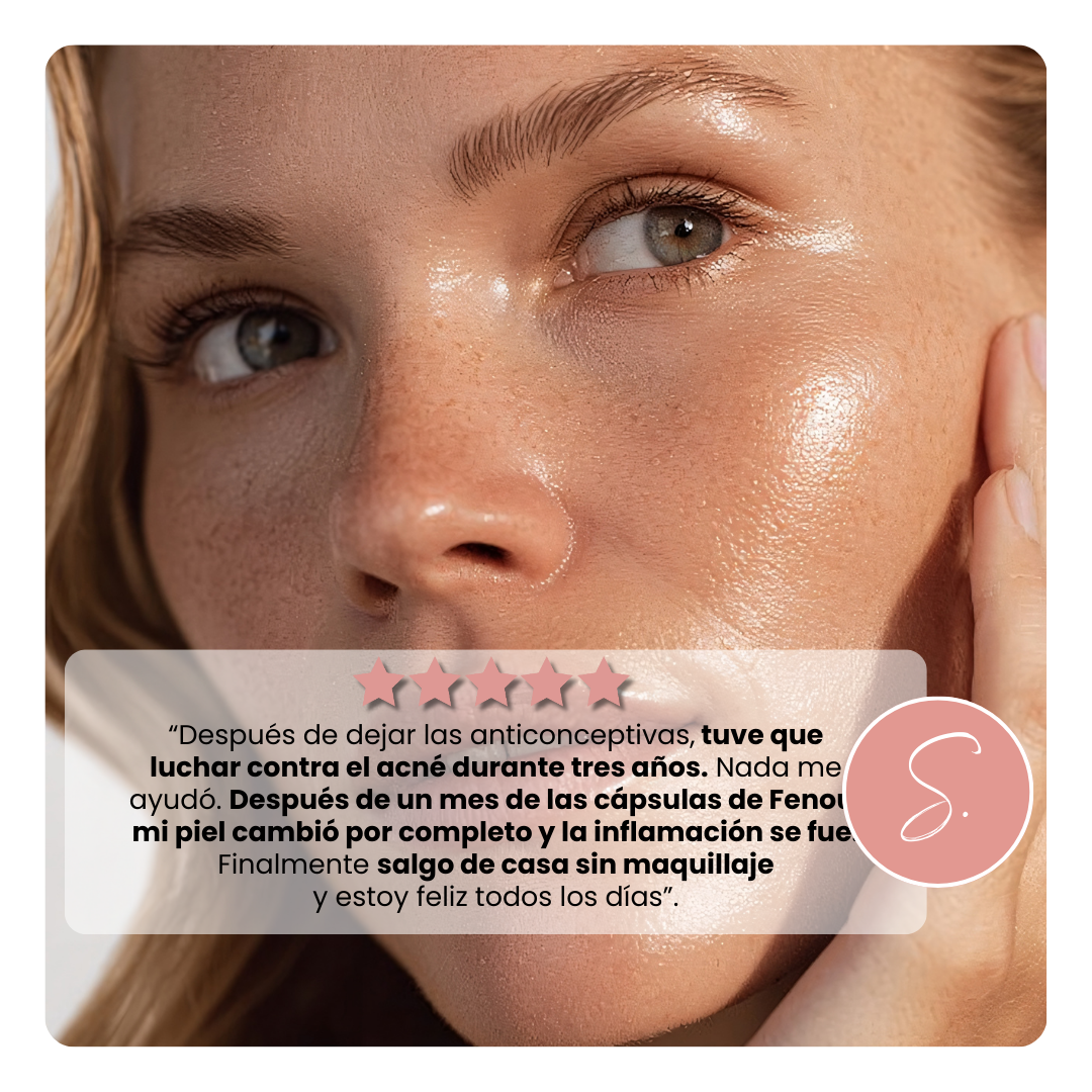 Cápsulas Hormonales para Acné - Decile chau en 14 dias
